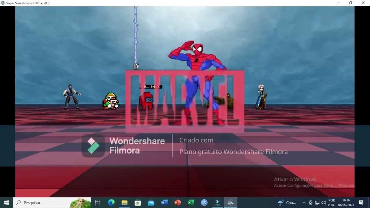 super smash bros cmc v8 - batalha aleatória