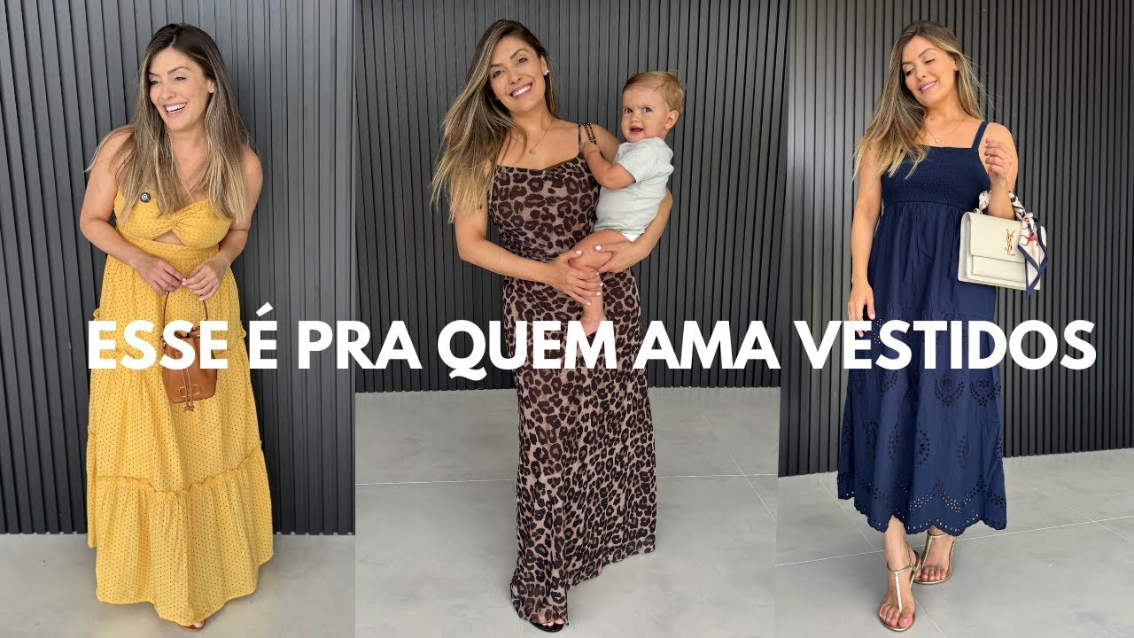 9 LOOKS DE VESTIDO | 👗CUPOM C&A 25%OFF