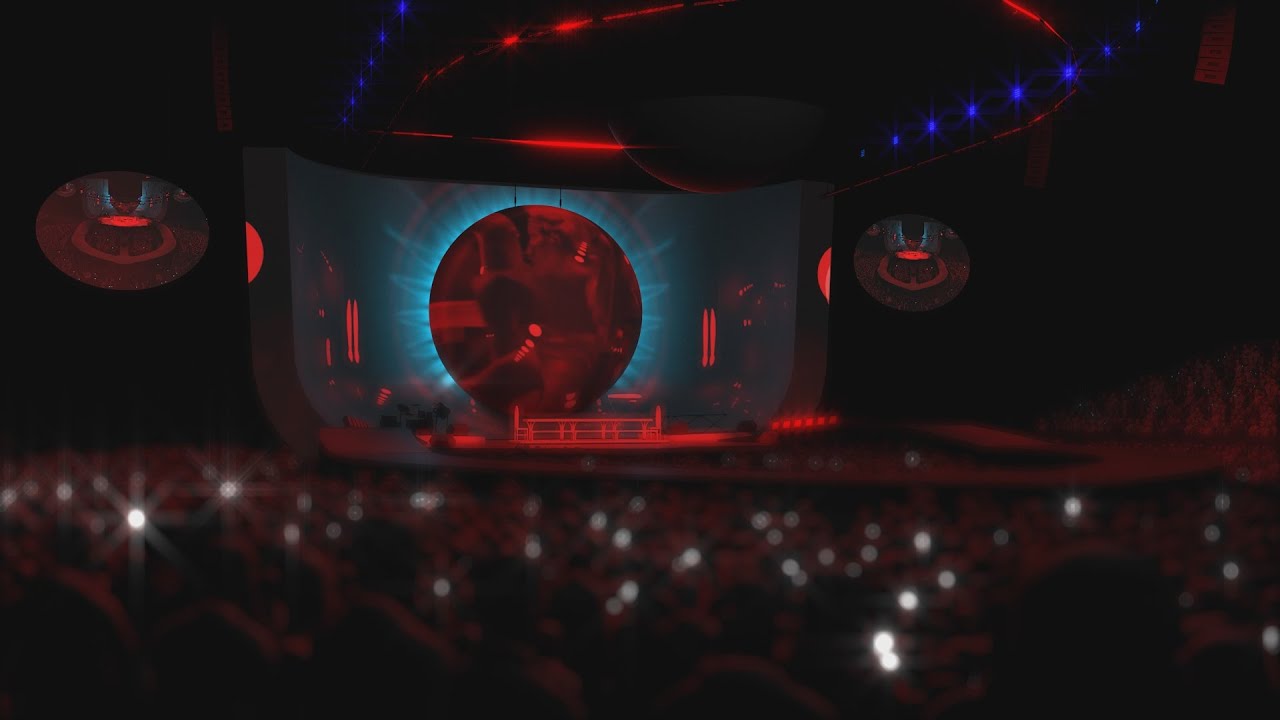 Ariana Grande - bad idea [Sweetener World Tour] Stage Visual