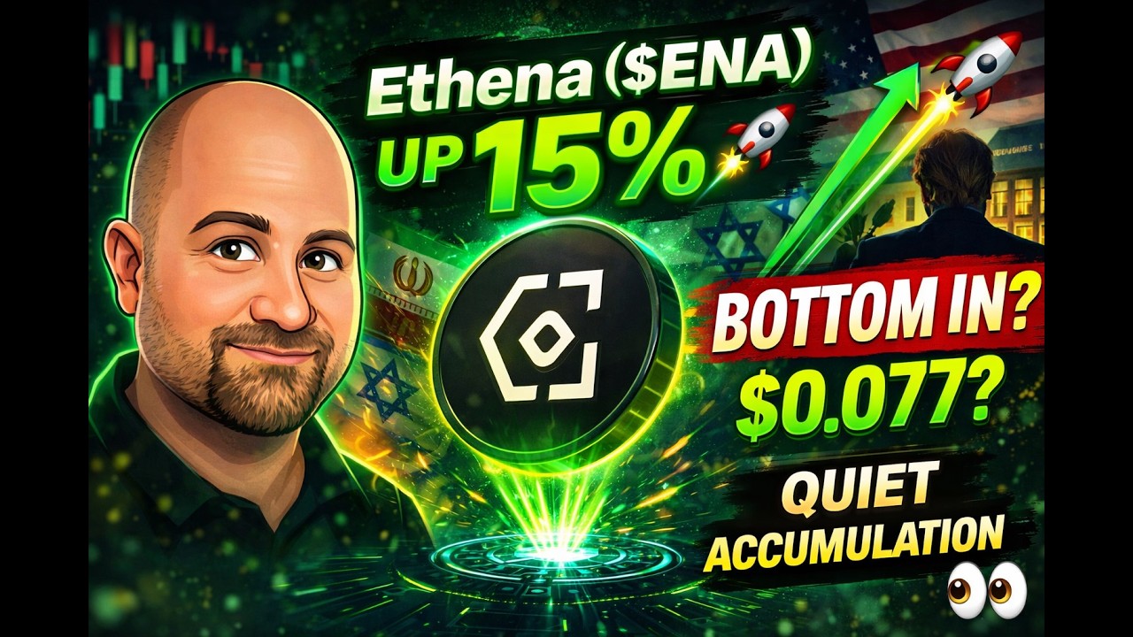 Ethena ($ENA) выросла на 15% 🚀 Уже достигли дна? Тихое накопление 👀