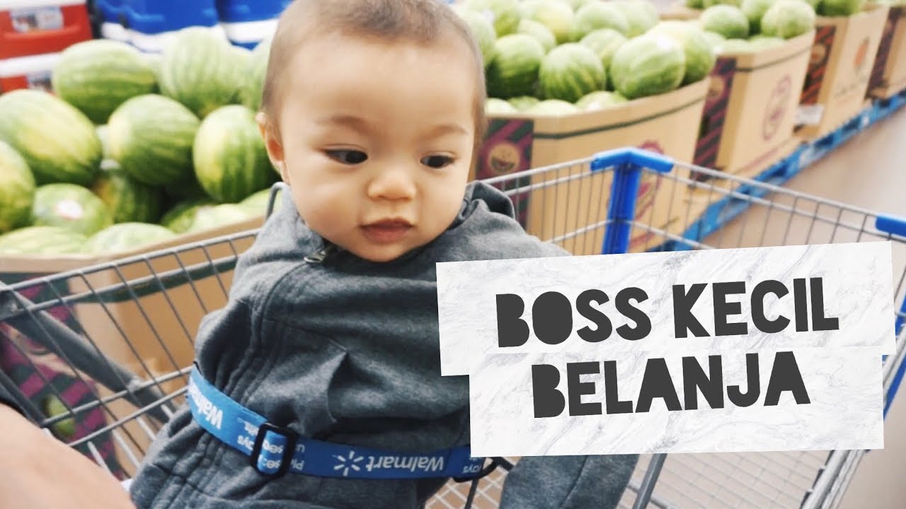 Vlog #126 | SI BOSS KECIL, BELANJA GROCERY🍓🍊🍌