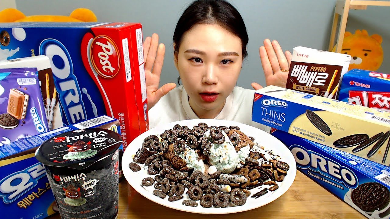오레오탕 먹방 Mukbang