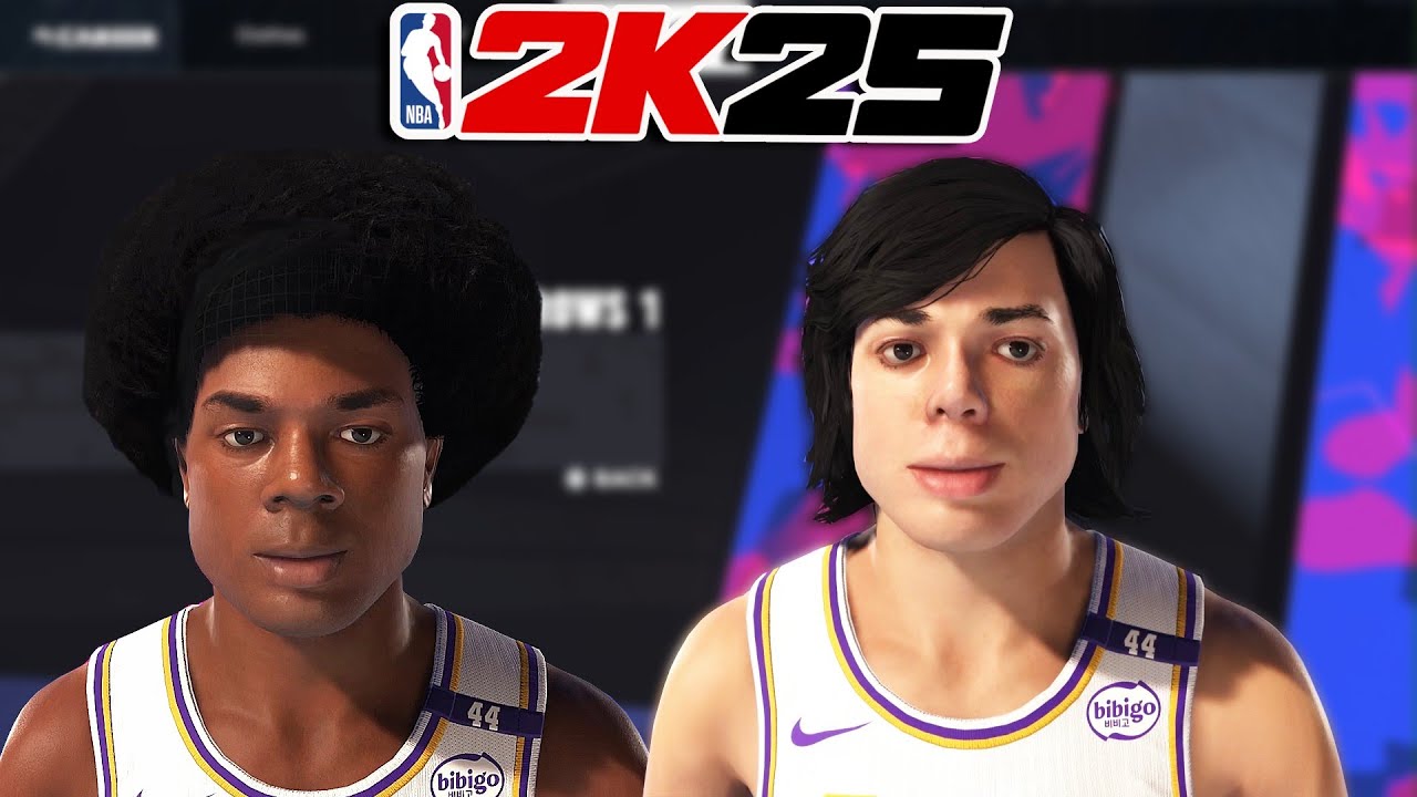 YOUNG AND OLD MICHAEL JACKSON FACE CREATION COMBINED ON NBA2K25 NEXT GEN #michaeljackson