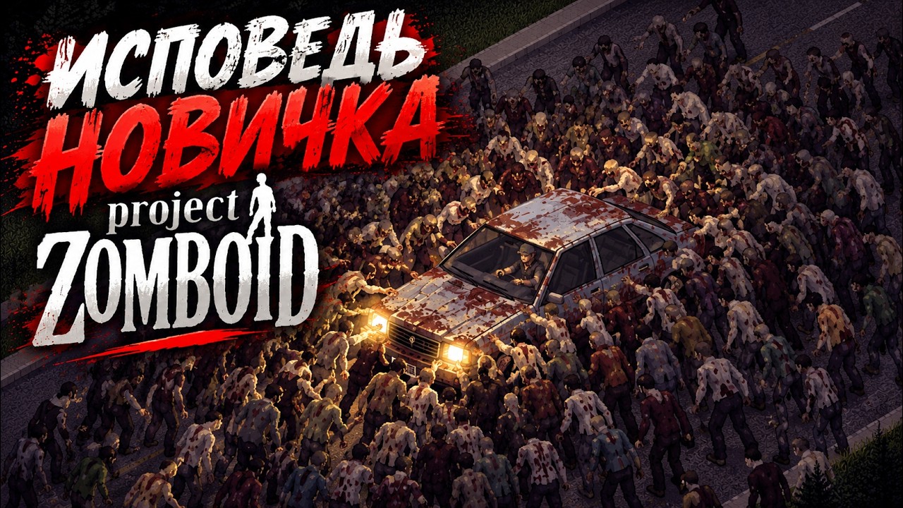 ИСПОВЕДЬ НОВИЧКА PROJECT ZOMBOID