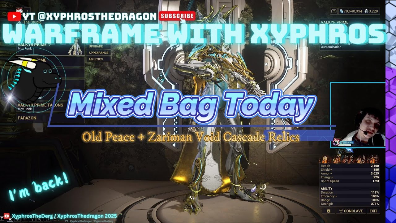 Mixed bag today | Warframe with XyphrosTheDragon | Season5