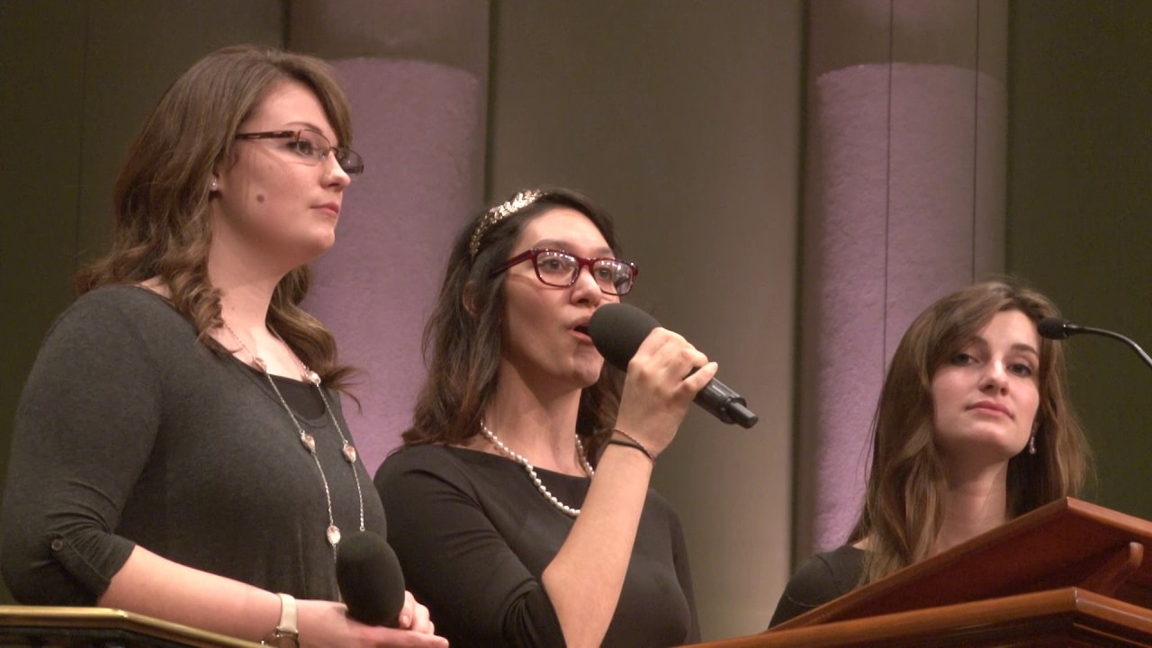 I Want My Life to Count for Jesus given by Ladies' Trio