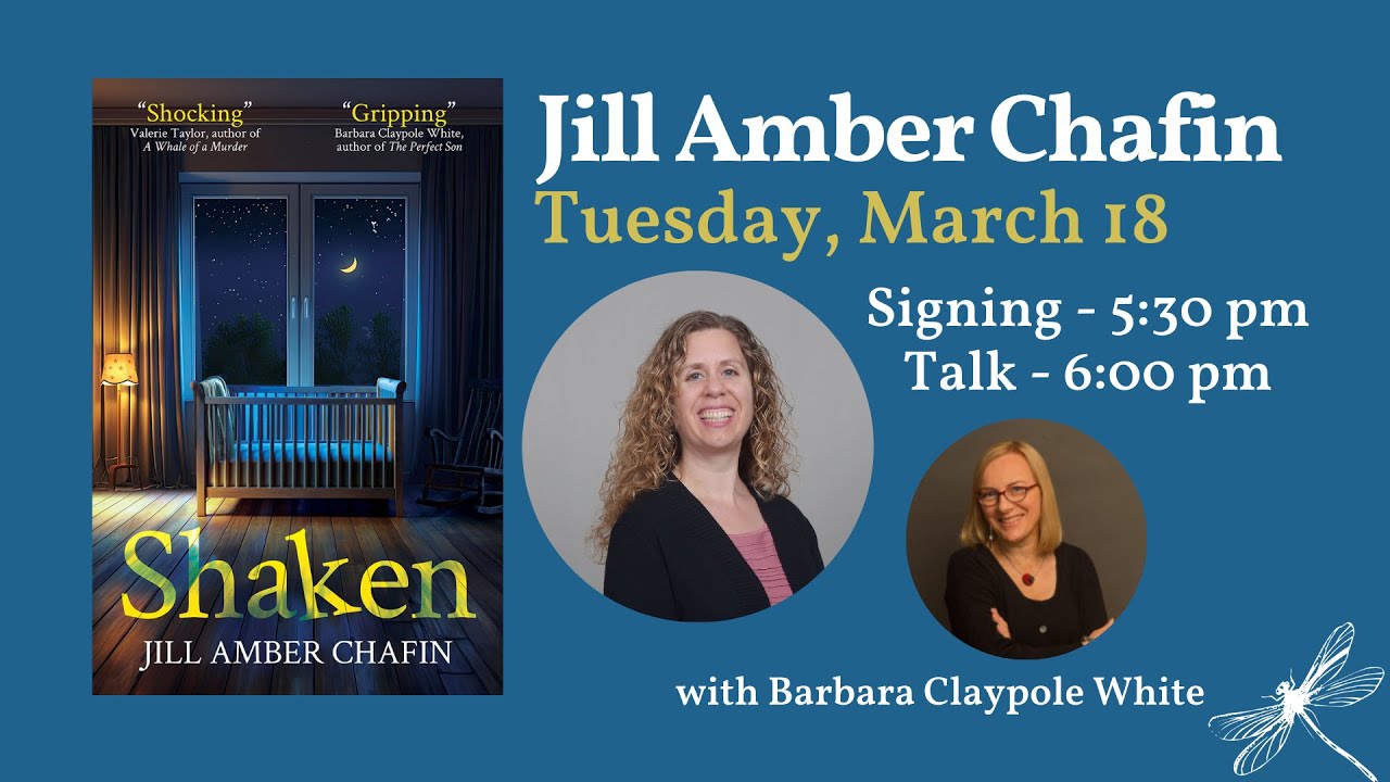 Jill Amber Chafin presents SHAKEN, with Barbara Claypole White