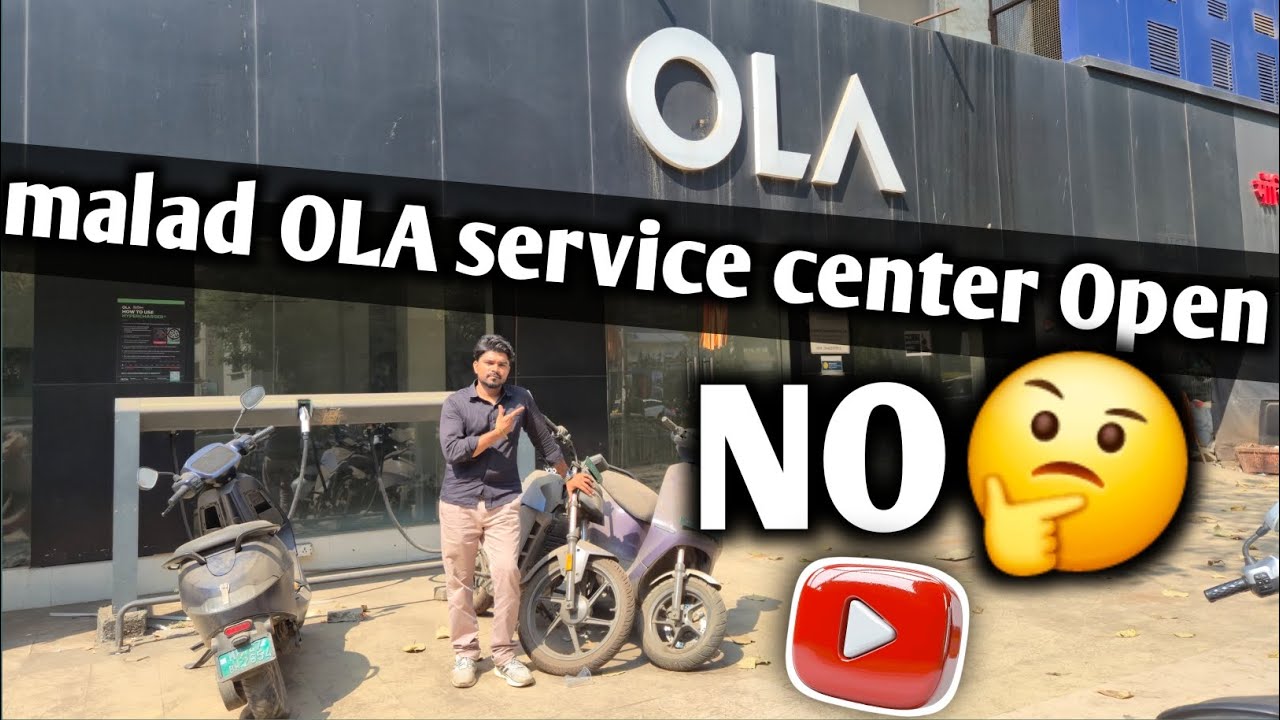 Malad ola service center open or no #olaservicecenter #olaev #olaelectric 