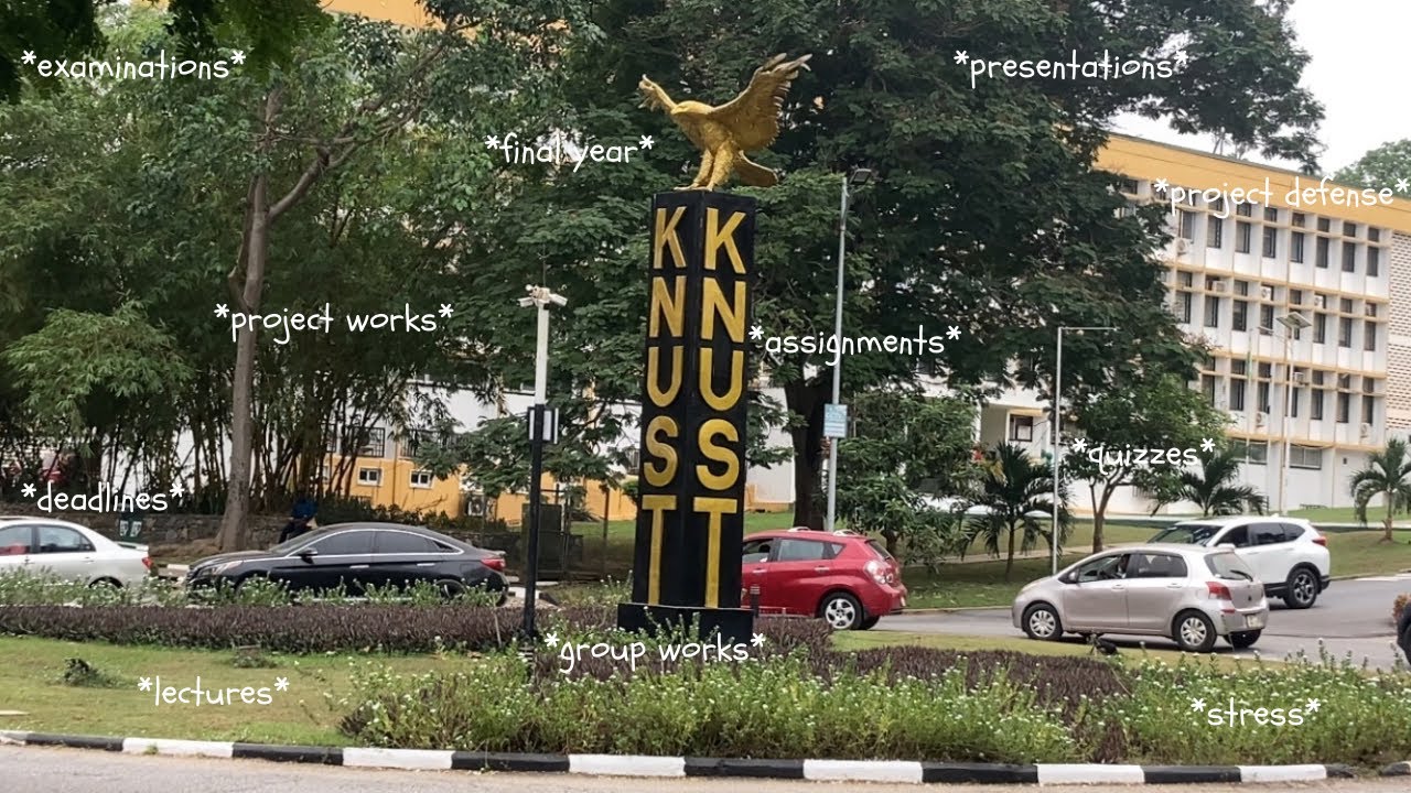 first day of my final year in KNUST 