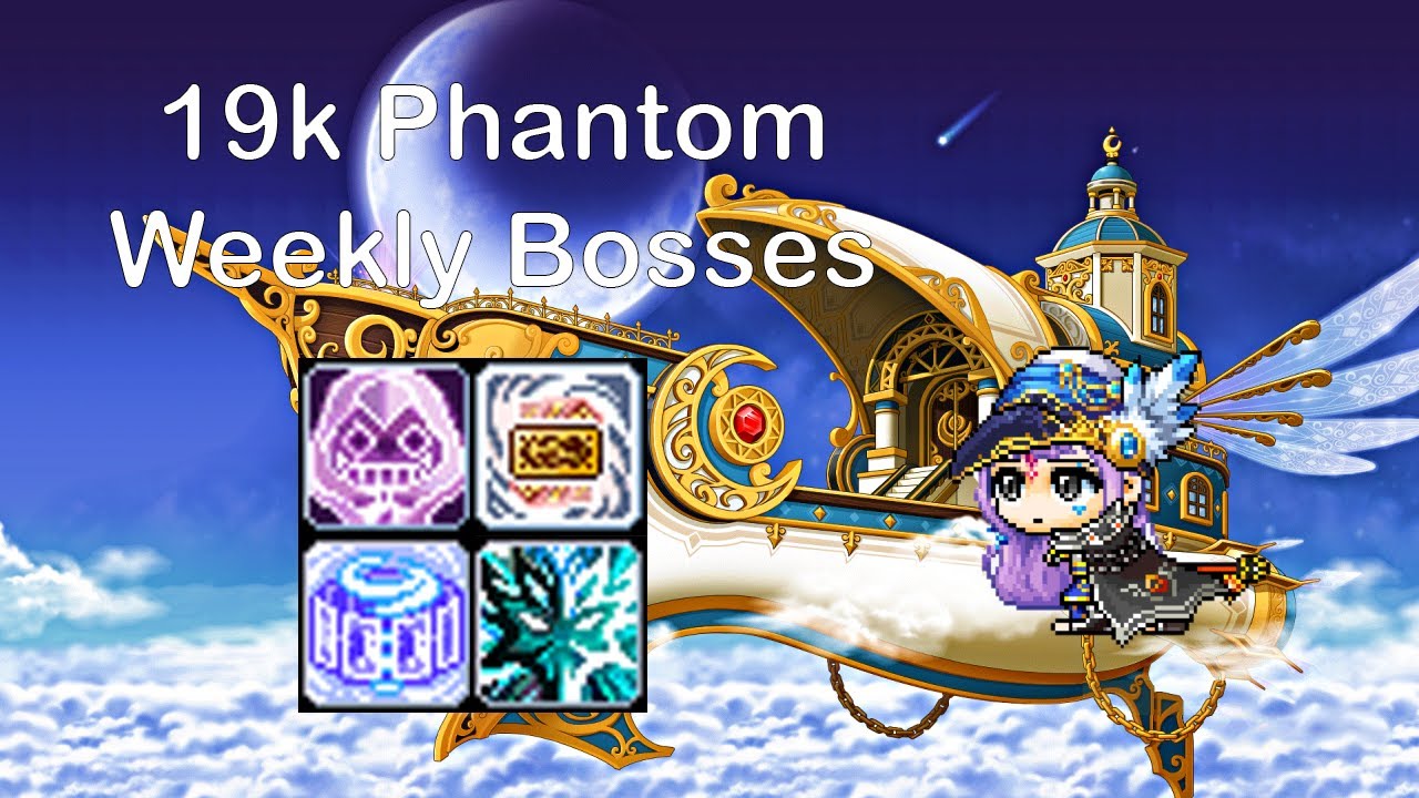 [GMS Reboot Kronos] 19k Phantom Bossing Mule. 1.1b ~15 minutes