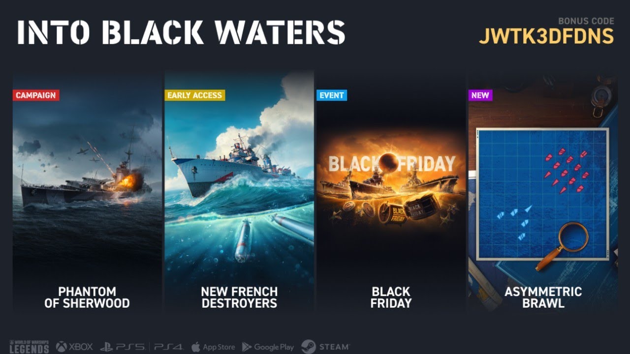 Back to Survey Update Gameplay | World of Warships: Legends Live Stream