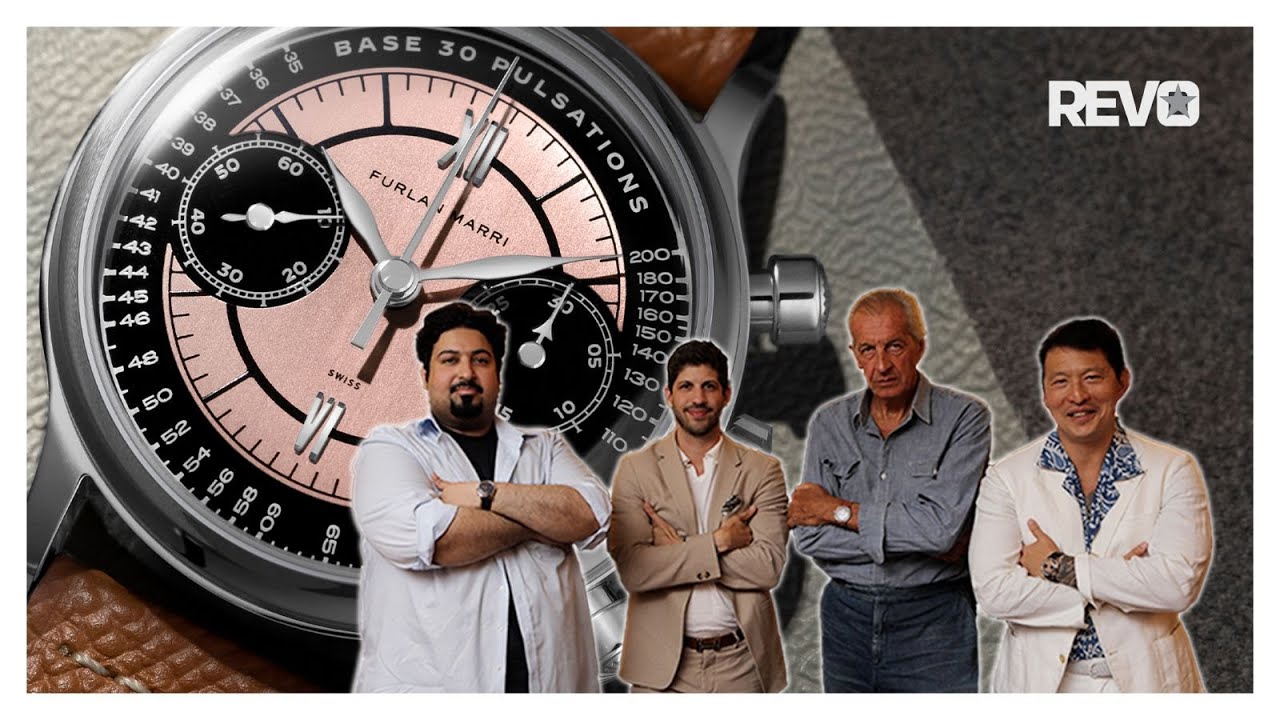 Швейцарские механические хронографы с функцией Flyback от Furlan Marri x Auro Montanari x Revolution