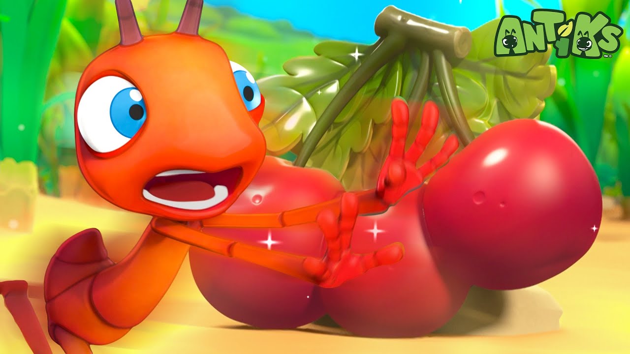 Yum Yum Fruits 🍒 | 1 Hour Antiks Full Episodes | Funny Insect Cartoons for Kids