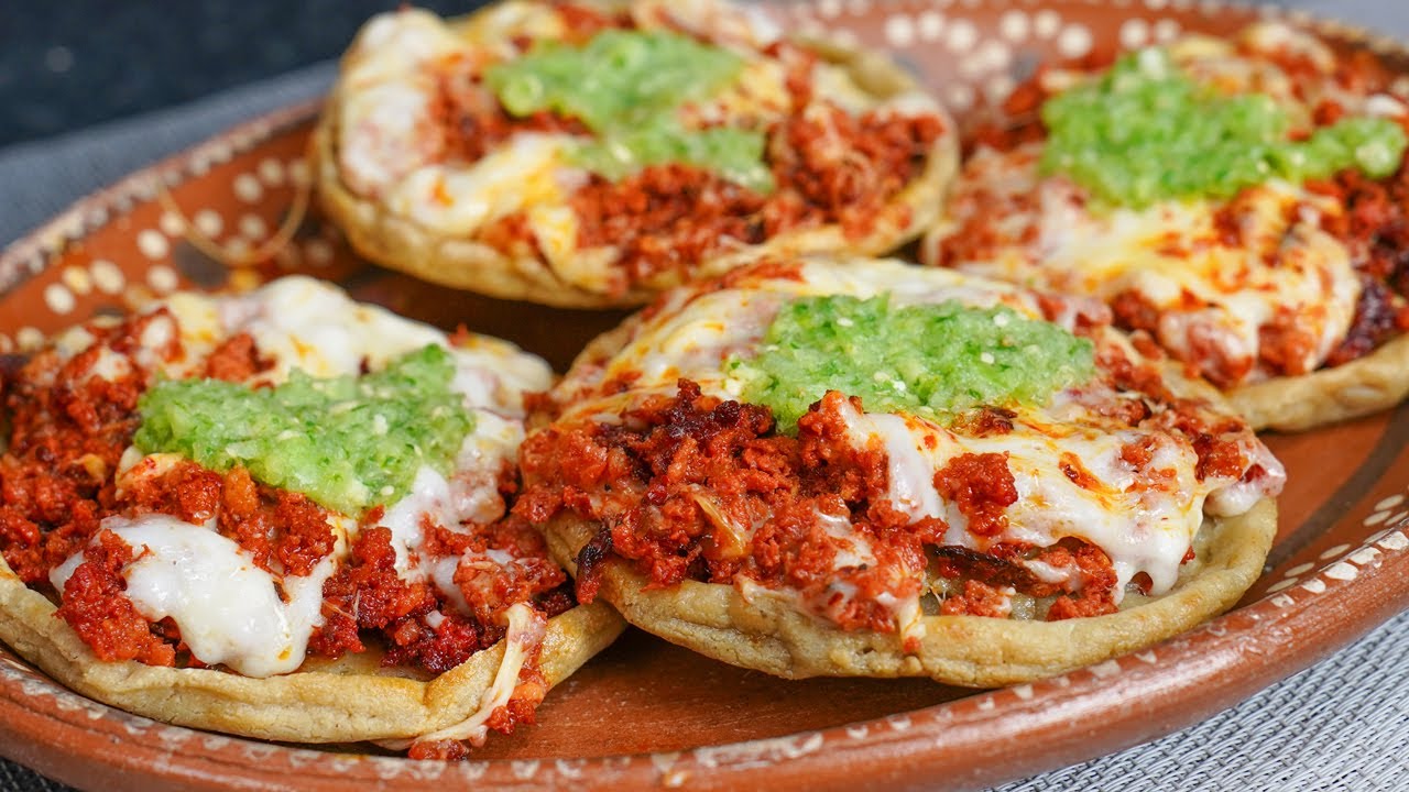 Receta Fácil y Rapidas Pellizcadas de Choriqueso