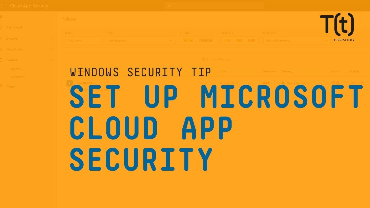 Как настроить Microsoft Cloud App Security