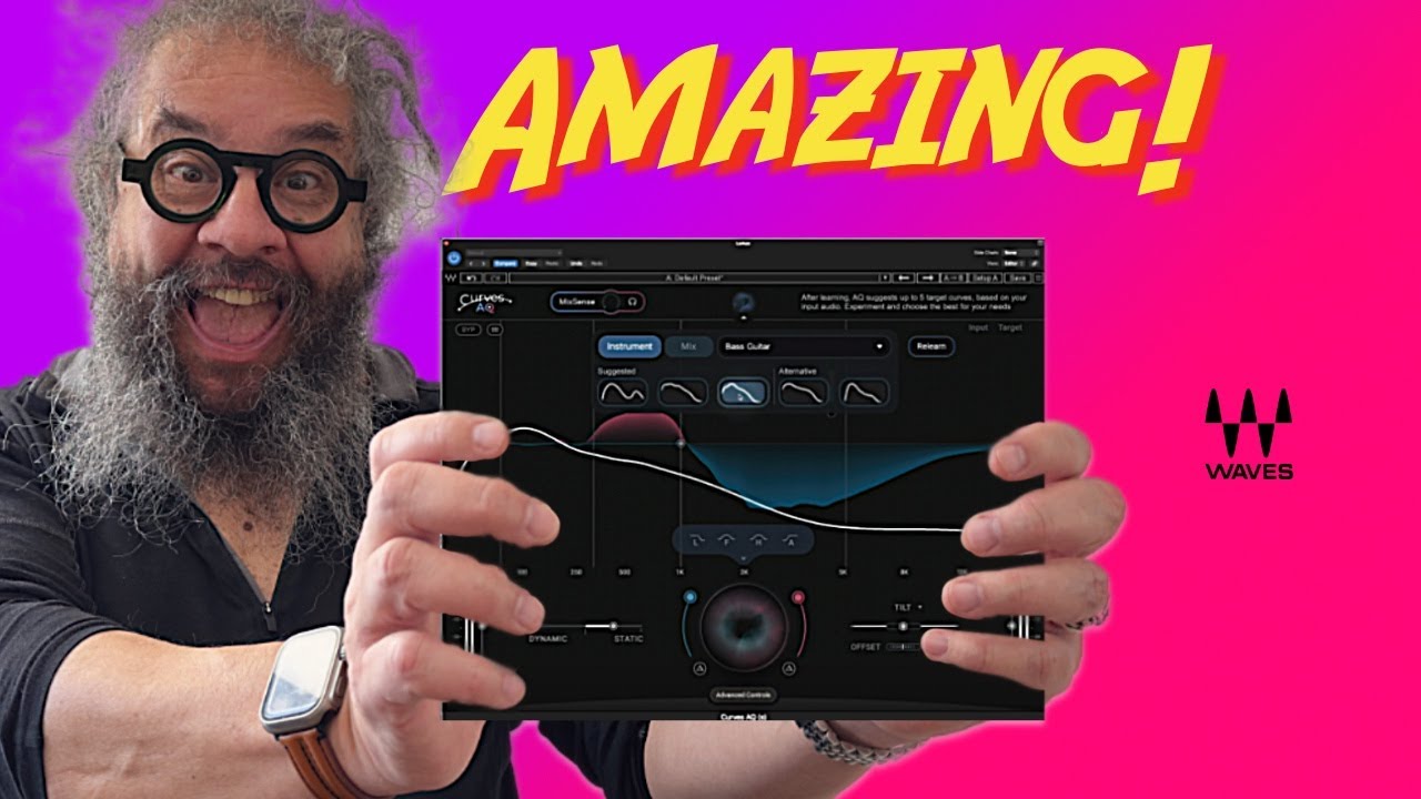 BLOWN AWAY! – New Waves Curves AQ plugin