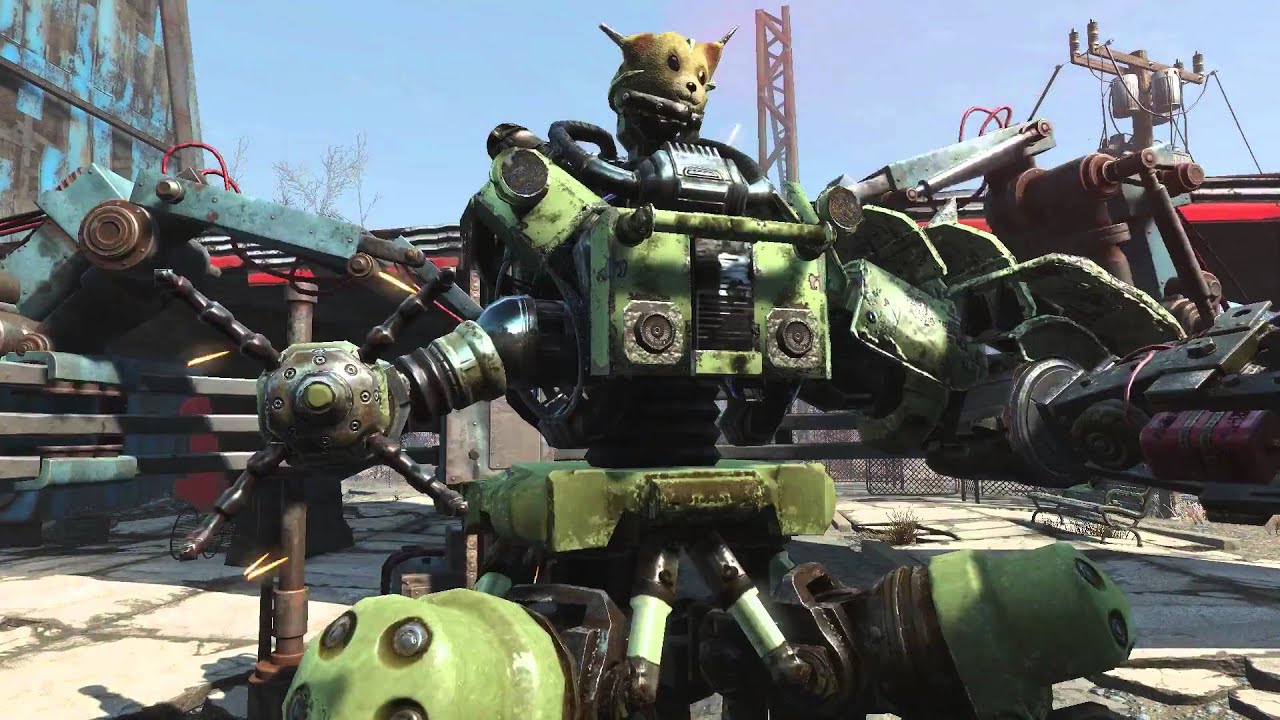 Fallout 4 &ndash; Automatron Official Trailer (PEGI)