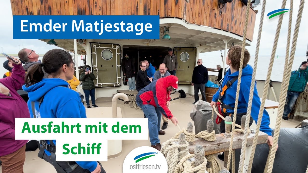 Emder Matjestage: Unterwegs mit der 
