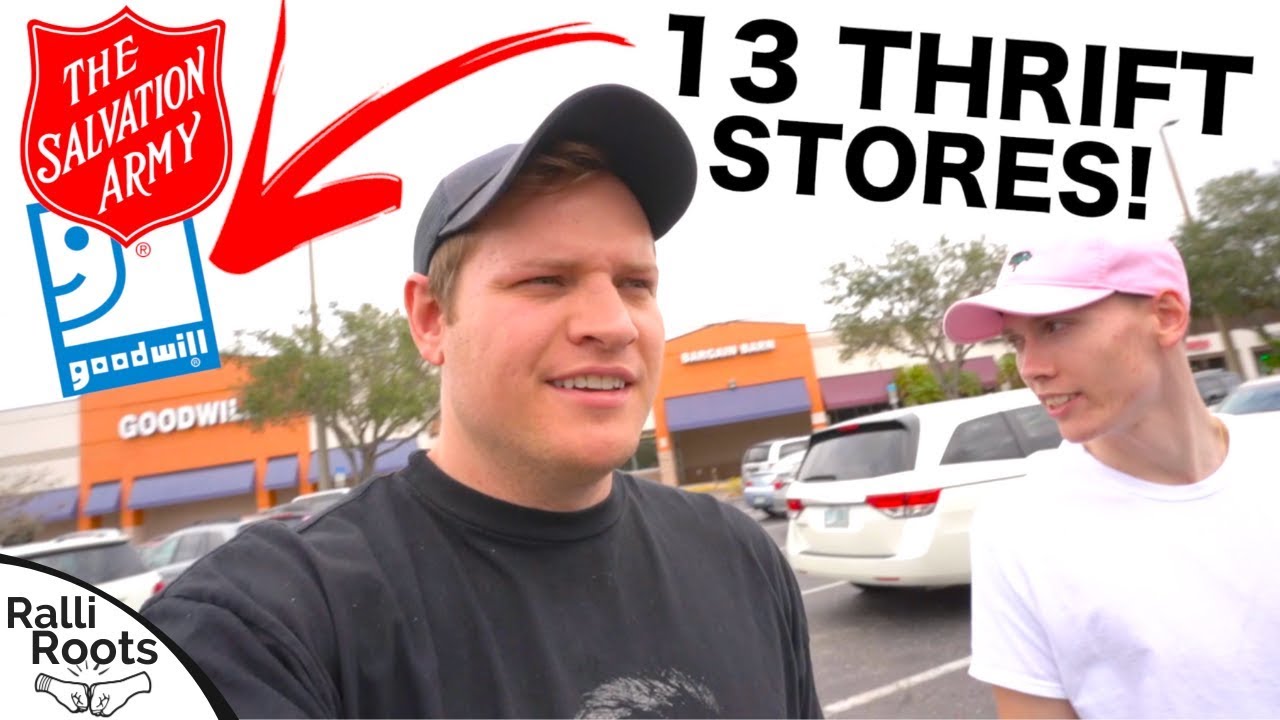 We Went To 13 Thrift Stores In 12 Hours!