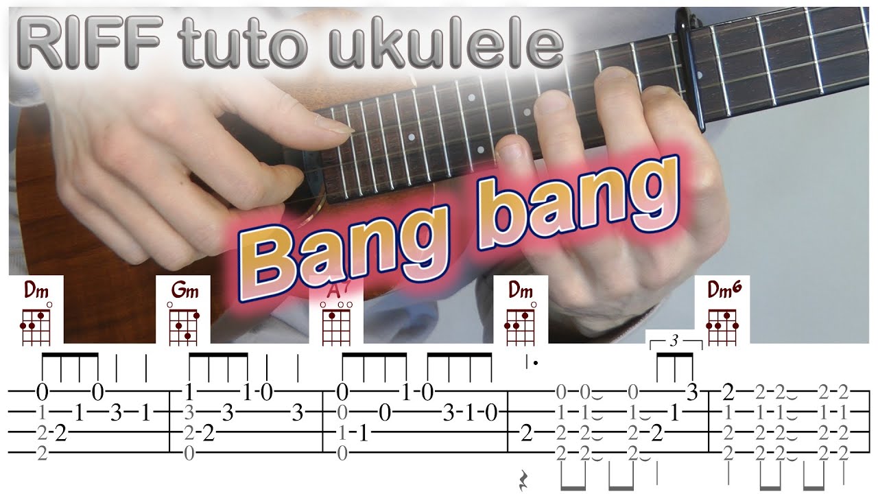 Bang bang - Cher { TUTO RIFF fingerstyle tabs }