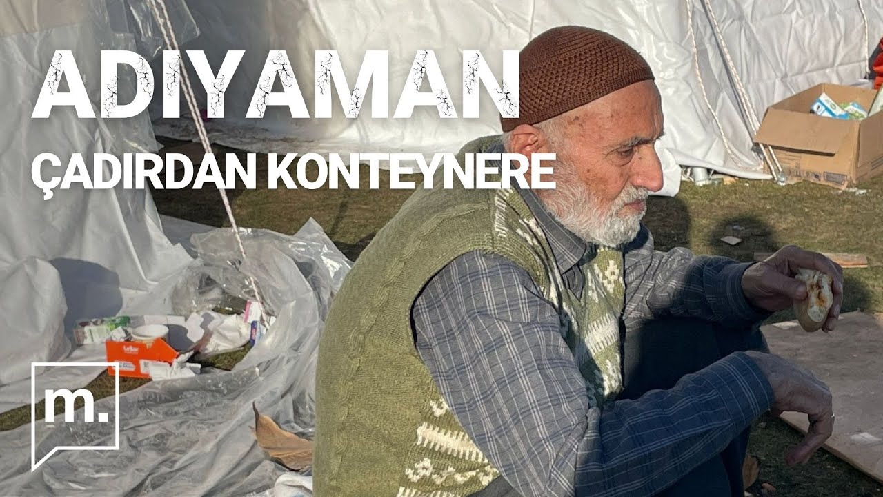 Deprem | MEDYASCOPE ADIYAMAN'DA | Çadırdan konteynere yavaş geçiş