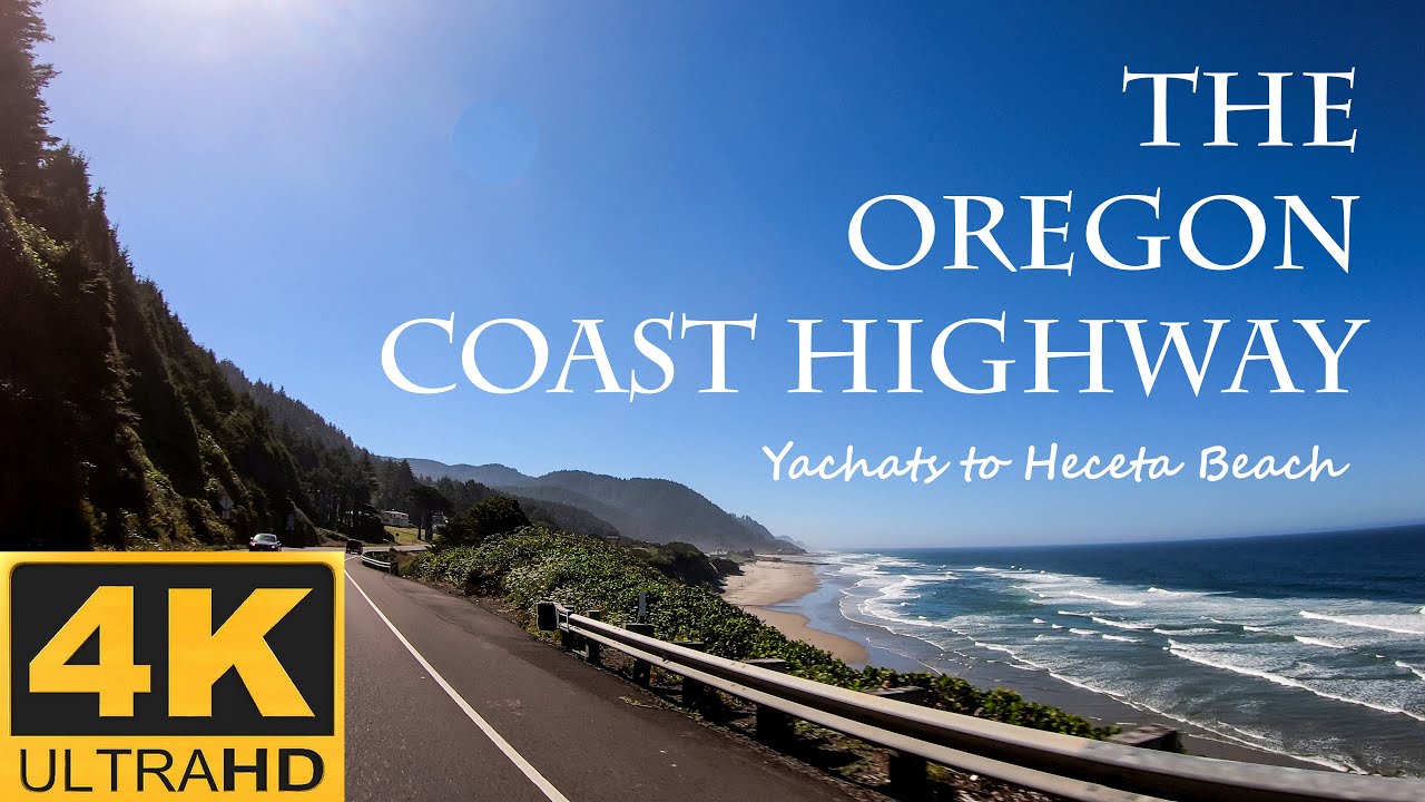 The Amazing Oregon Coast Highway - Yachats to Heceta Beach - Full Drive Real-Time POV Passenger View