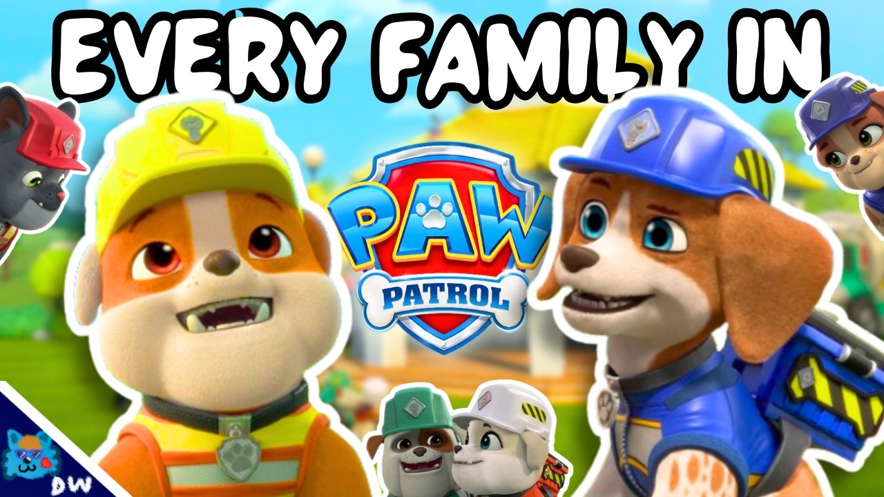 The Family Trees of PAW Patrol! 👪(Lists & Theories!)