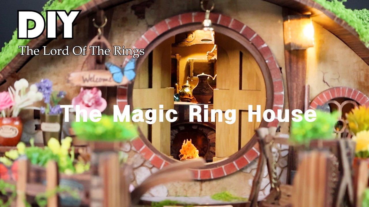 The Lord Of The Rings 반지의 제왕 l DIY Miniature Dollhouse Kit l 미니어처 miniature 쉽게 만들기 TEMU