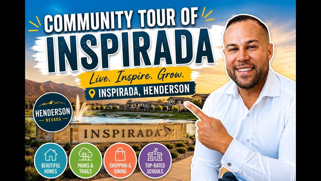 Inspirada Henderson NV Community Tour 2026 | Best Place to Live Near Las Vegas/Henderson?