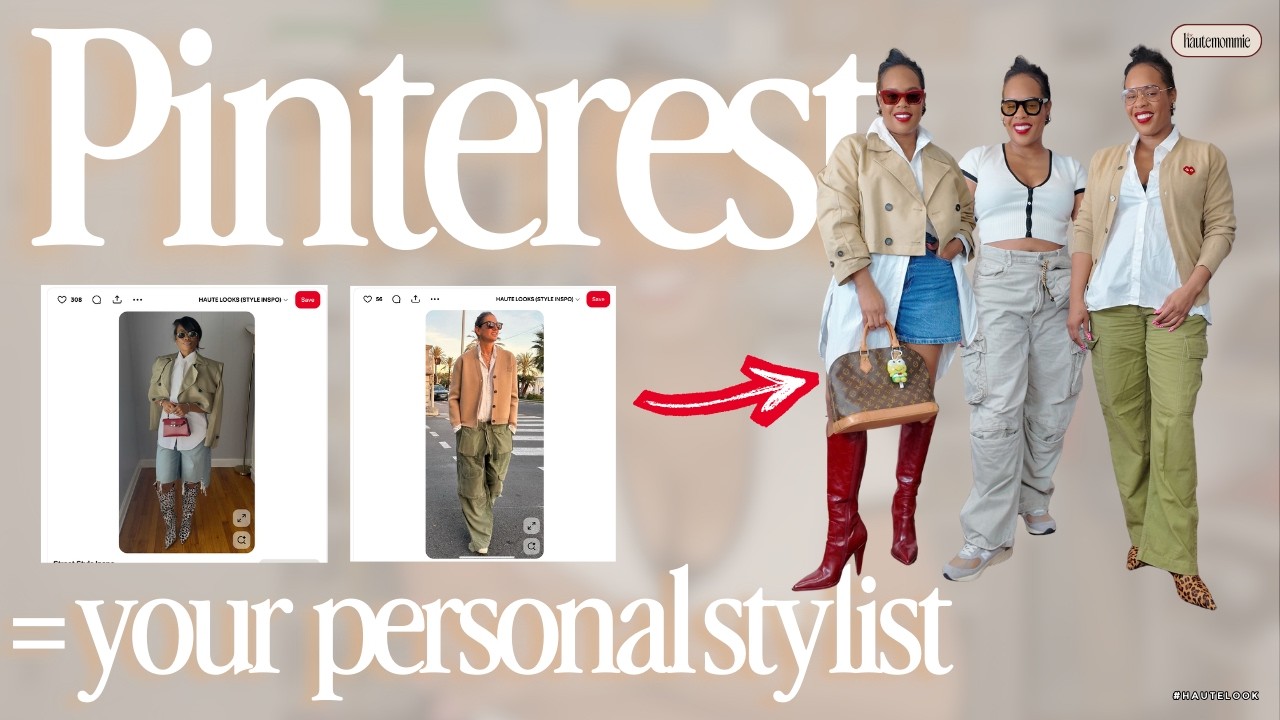How to Use Pinterest to Create Outfits You'll Actually Wear (Closet Styling Hack)