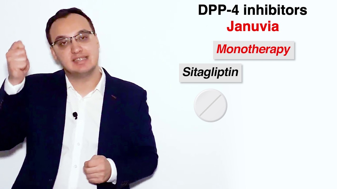 Diabetes Medications - DPP-4 inhibitors - Sitagliptin (Januvia)