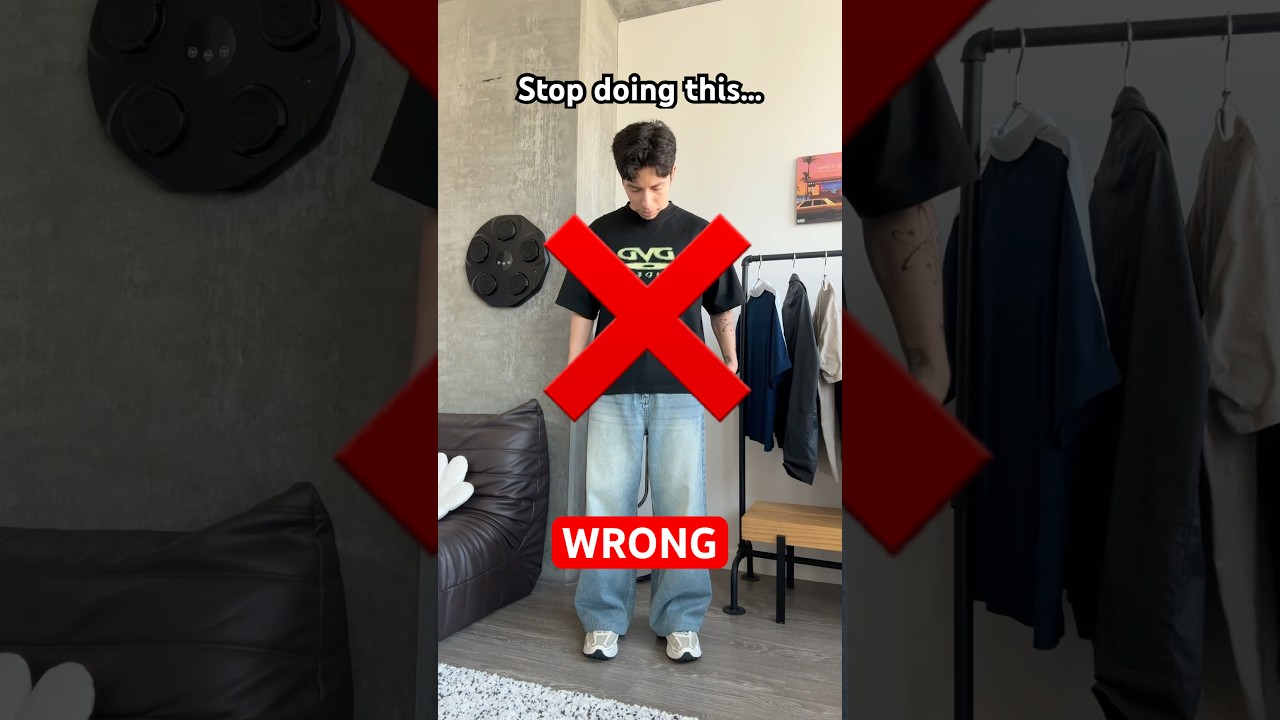 Остановите эту модную ошибку ❌ #мужскаямода