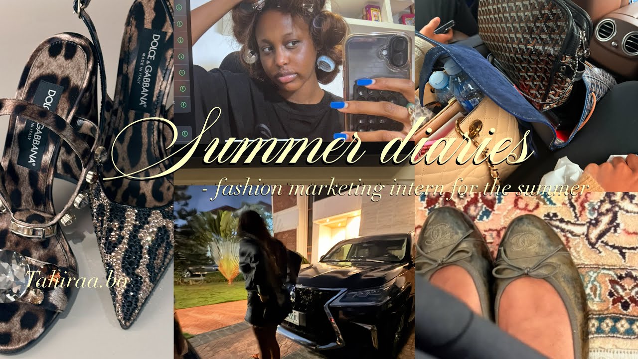 Fashion intern for the summer (weekly vlog: ep 6)