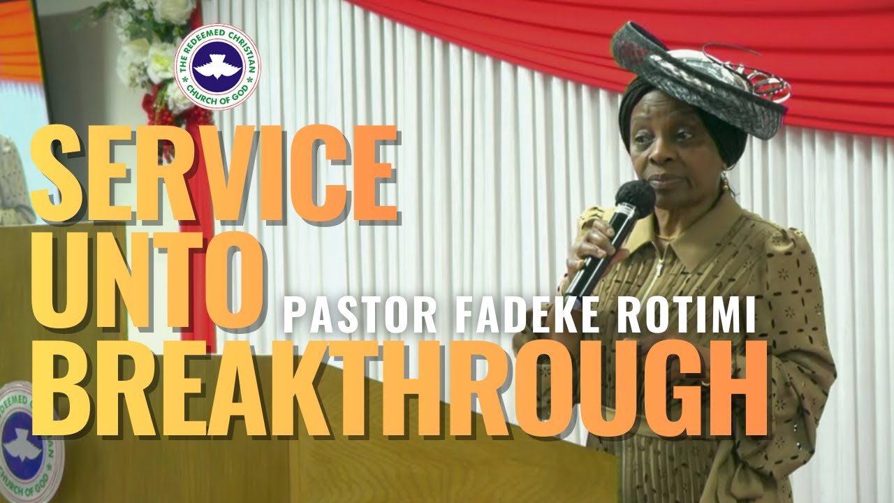 Service Unto Breakthrough | Pastor Fadeke Rotimi | Sunday Service | 25/01/2026