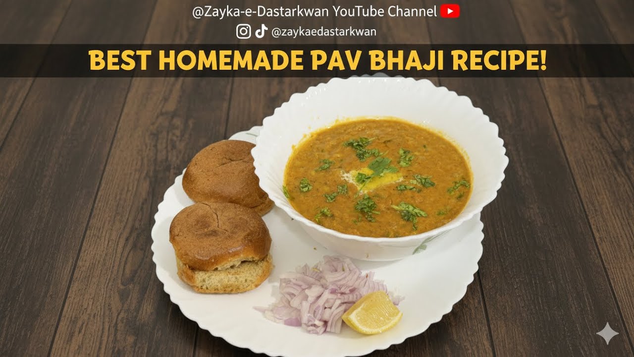 The Quick & Easy One: Better Than Restaurants! 15-Min Easy Pav Bhaji Recipe 🌶️