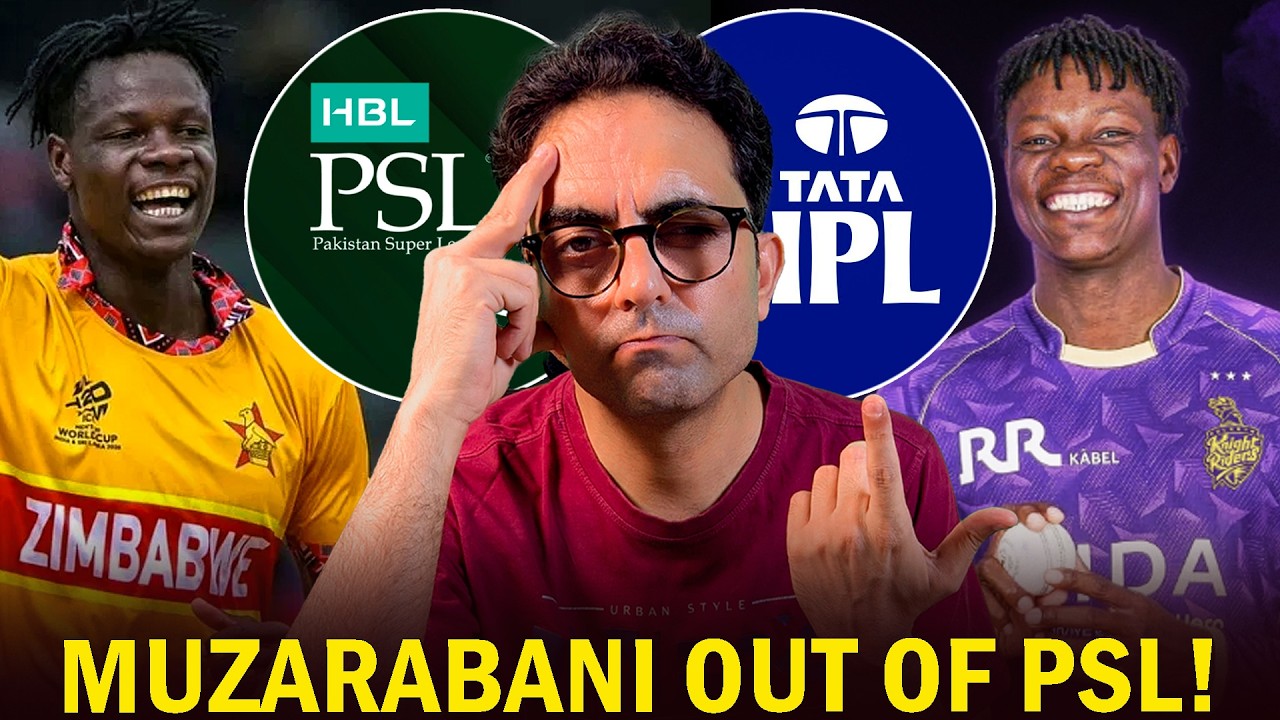 Blessing Muzarabani has withdrawn from PSL to join KKR in IPL 2026!