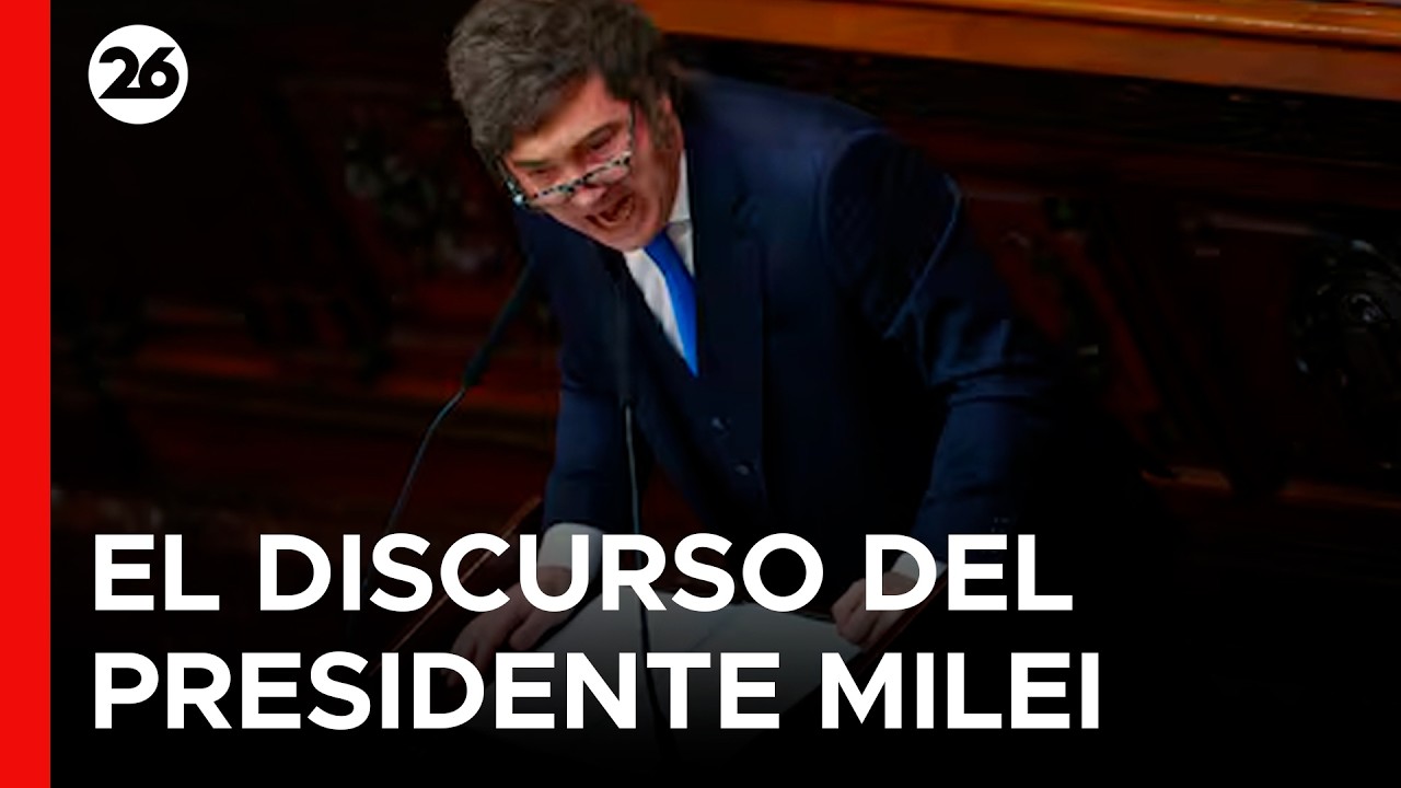 🇦🇷 EN VIVO - ARGENTINA | El discurso de Milei en la inauguración de Sesiones Ordinarias
