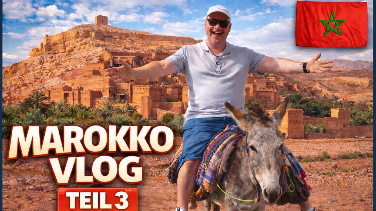 Vom Ossi zum Obelix?! Mein Besuch am Filmset in Ouarzazate | Vlog Teil 3
