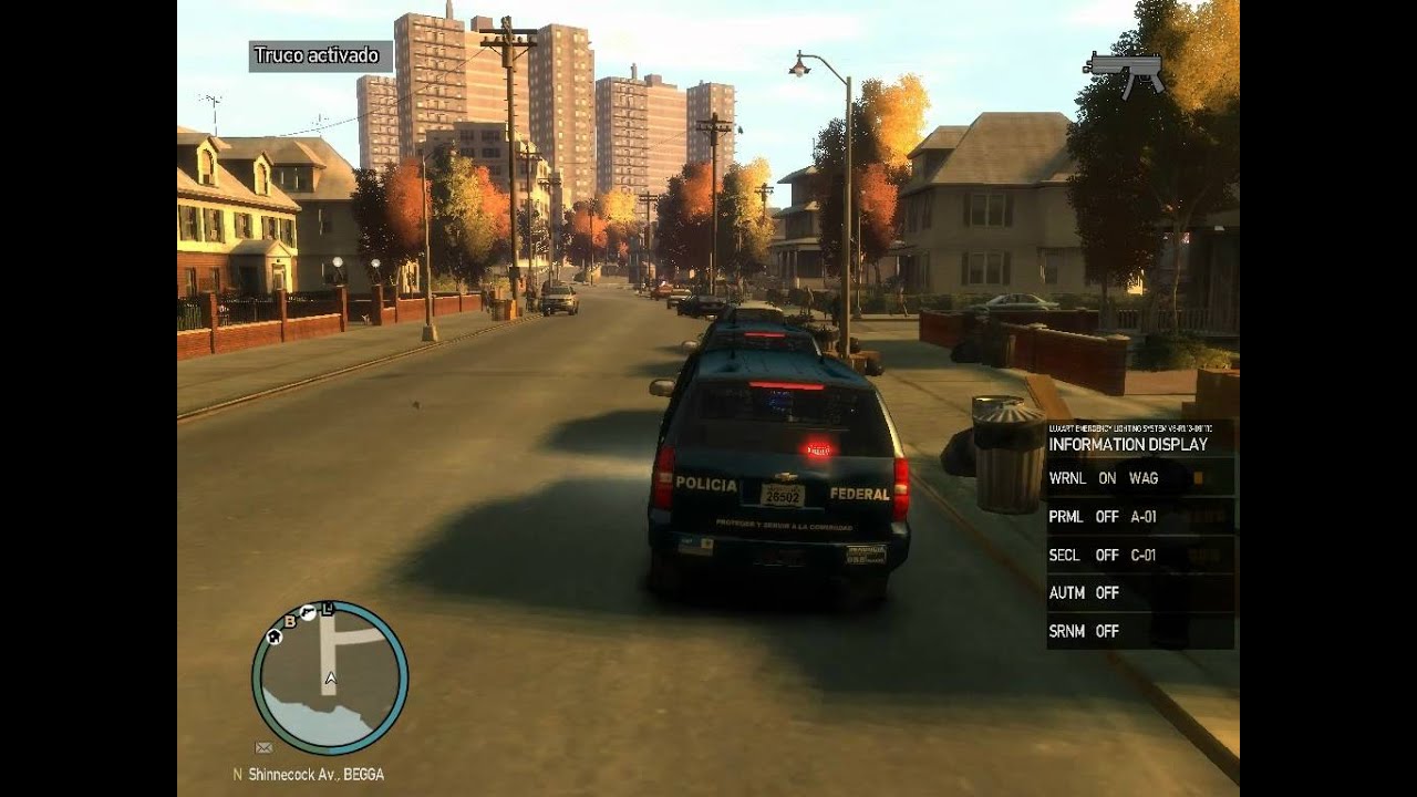 gta 4 policia federal chevrolet tahoe