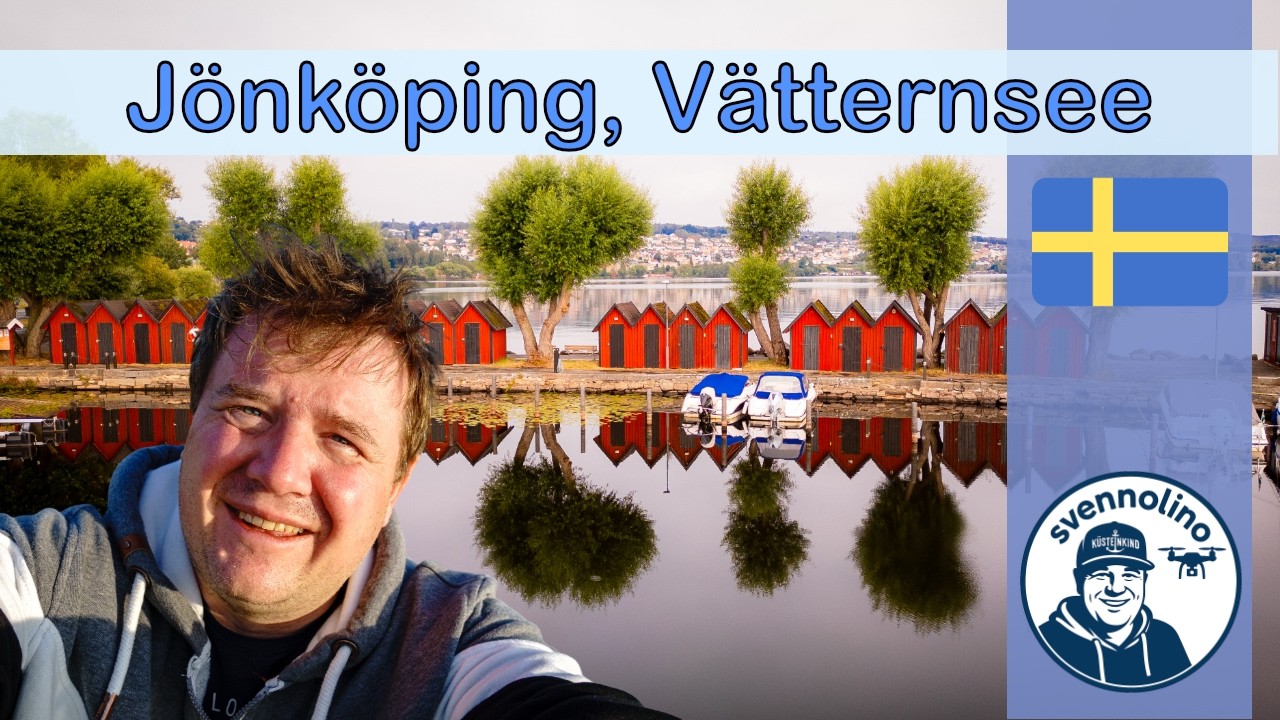 Jönköping, Südschweden |  EIne Bilderreise aus der Luft mit Bildern aus der Umgebung am See Vättern