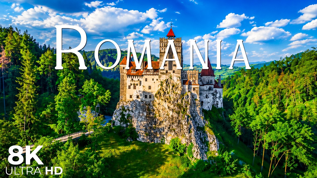 Rumunia 8K Ultra HD &ndash; Zamki Transylwanii, szczyty Karpat i ukryta baśń Europy