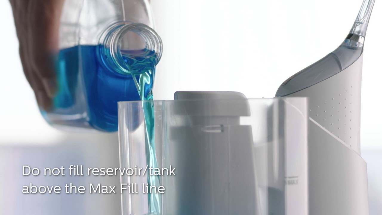 Philips AirFloss Ultra with Fill & Charge Station: How to get started