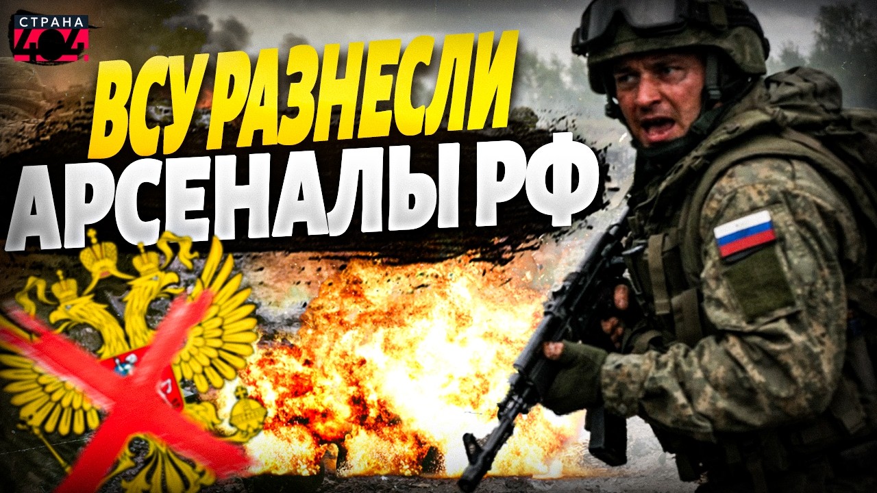 В РФ РАЗГРОМ! Мощнейшие ВЗРЫВЫ на арсеналах: россияне слили ПЫЛАЮЩИЕ КАДРЫ