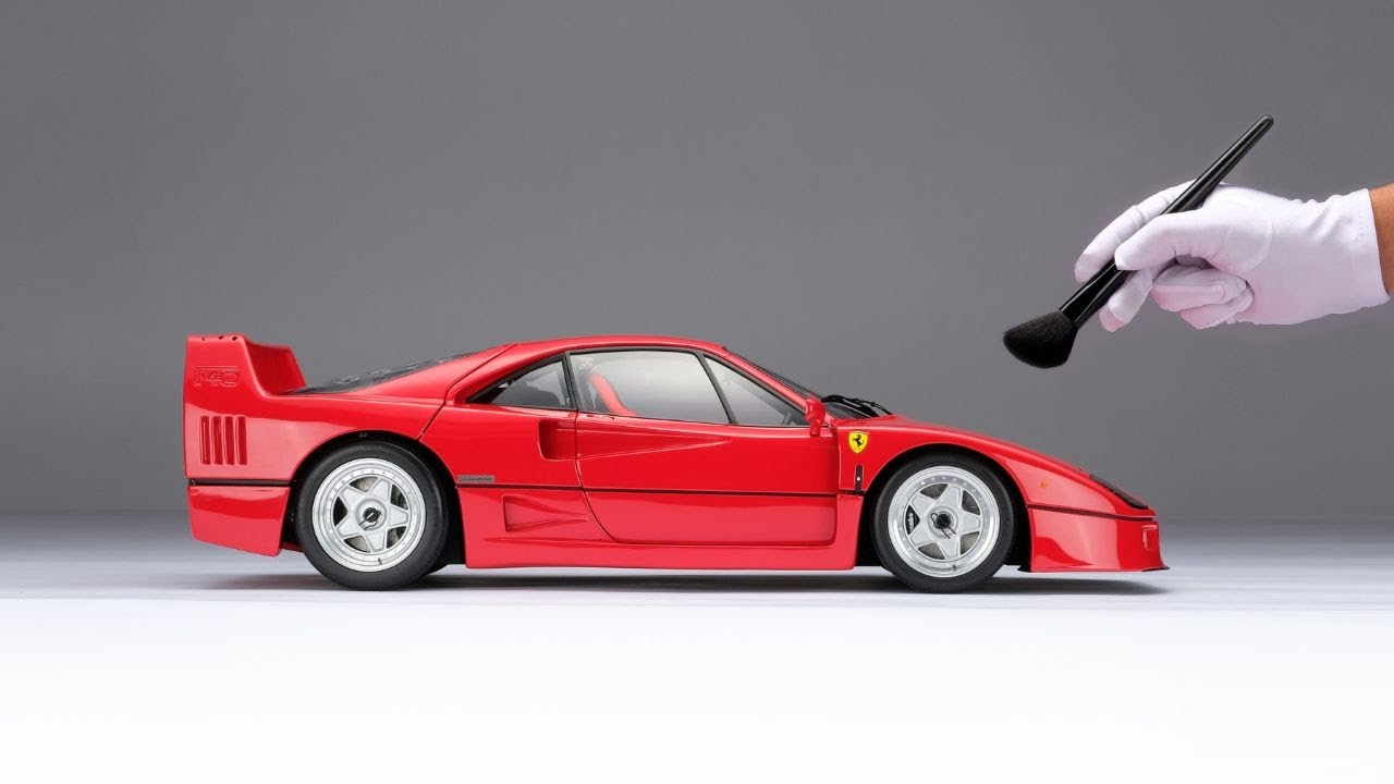 Handling Your Model: Ferrari F40 at 1:8 scale