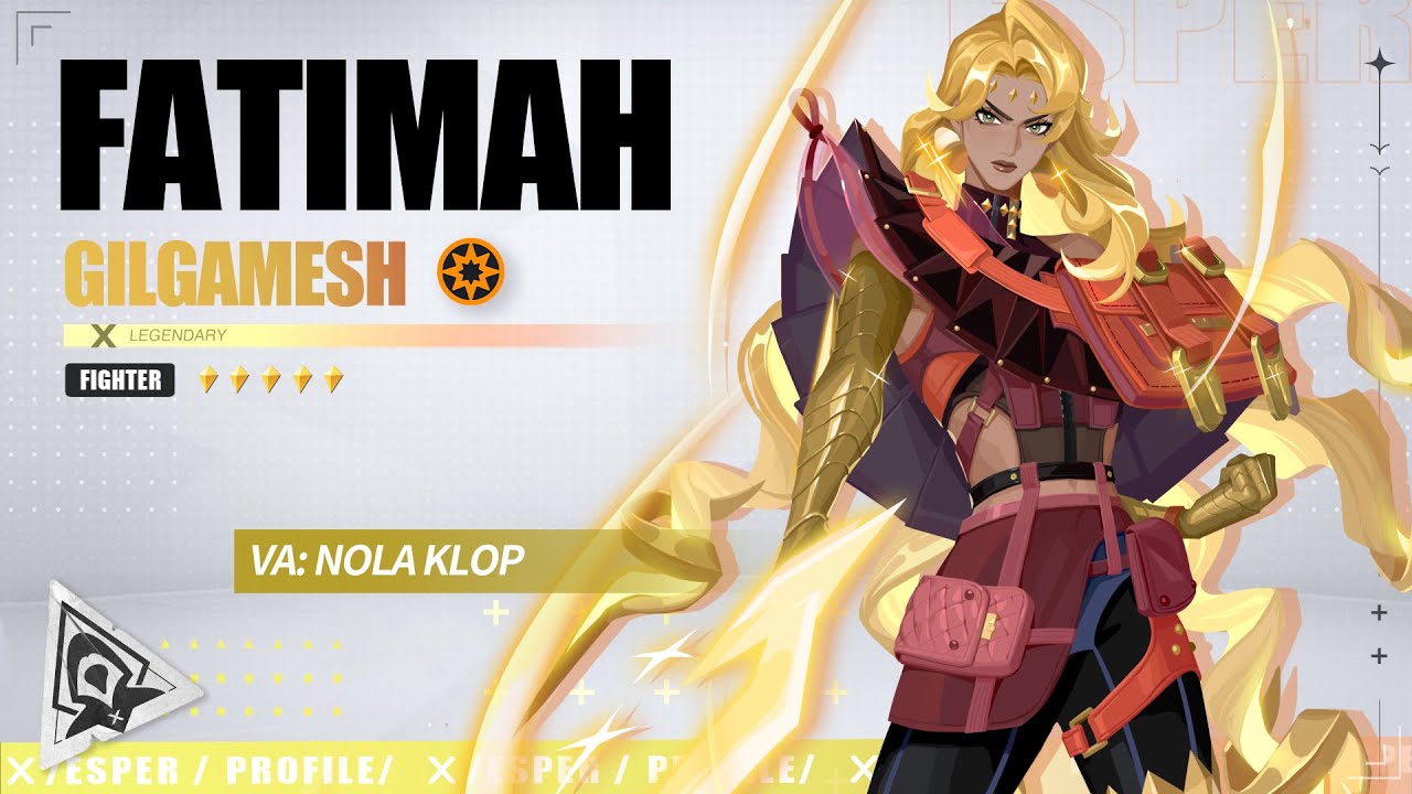 Profilo Esper: Fatimah (Gilgamesh) | Dislyte