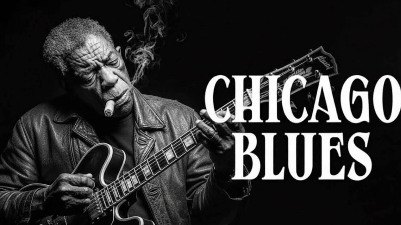 Whiskey Blues Journey 🥃☕ Legendary Chicago Blues Songs 🎸🍸 Chill & Relaxing