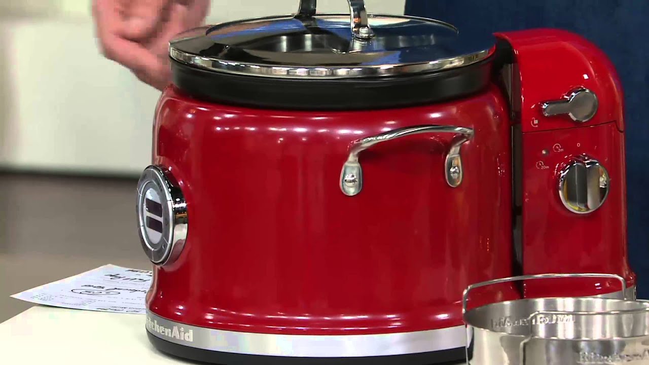 KitchenAid 4 qt. 11 Function Multi-Cooker with Stir Tower on QVC