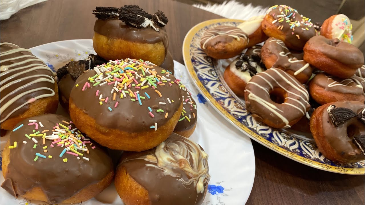 دونات🍩🍩(طريقة عمل دونات باسهل وطيب طريقة🍩)#donuts