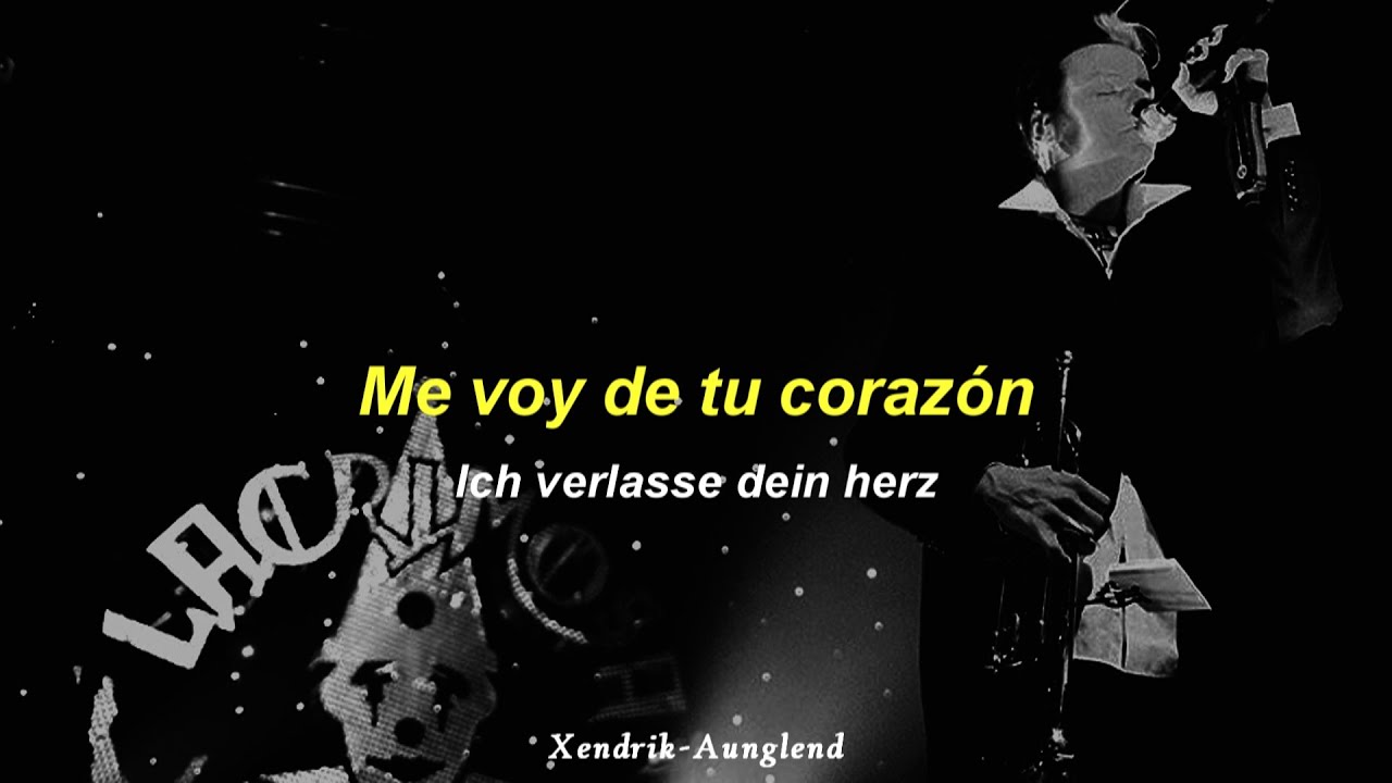Lacrimosa - Ich verlasse heut' dein herz ; Español - Aléman - HD