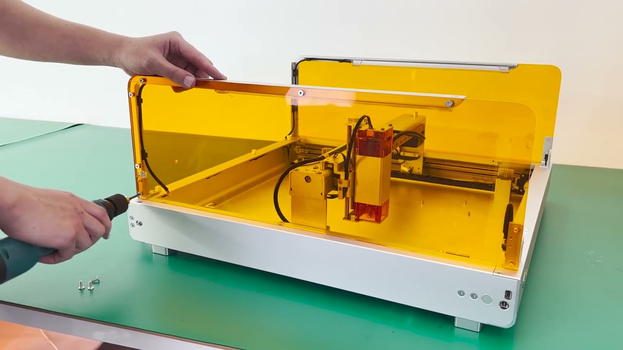 LaserMATIC10 Assembly Walkthrough - M101/Enclosed